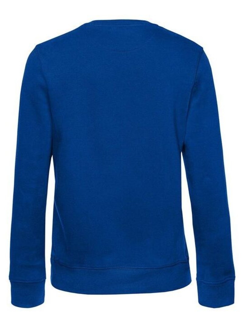 B&C Sweat à col ras-du-cou Queen Womens/Ladies Bleu roi - Kiabi