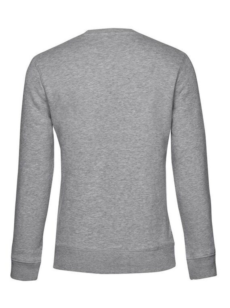 B&C Sweat à col ras-du-cou Queen Womens/Ladies Gris chiné - Kiabi
