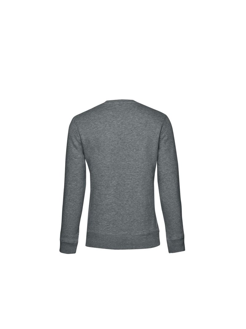 B&C Sweat à col ras-du-cou Queen Womens/Ladies Gris moyen - Kiabi