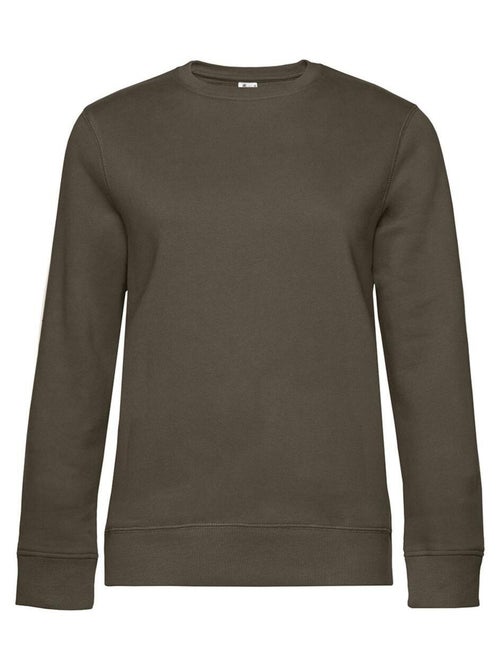 B&C Sweat à col ras-du-cou Queen Womens/Ladies - Kiabi