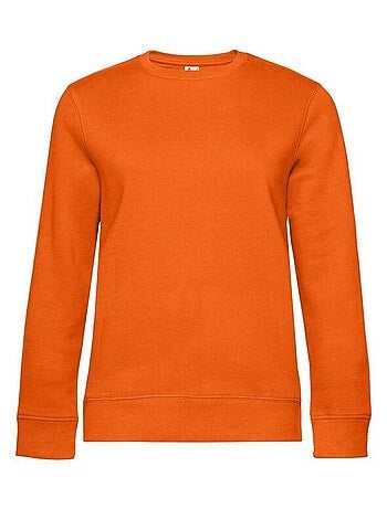 B&C Sweat à col ras-du-cou Queen Womens/Ladies