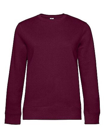 B&C Sweat à col ras-du-cou Queen Womens/Ladies