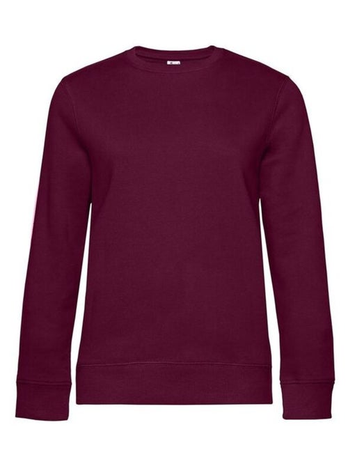 B&C Sweat à col ras-du-cou Queen Womens/Ladies - Kiabi