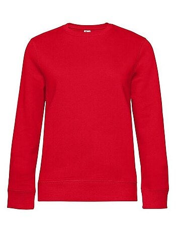 B&C Sweat à col ras-du-cou Queen Womens/Ladies