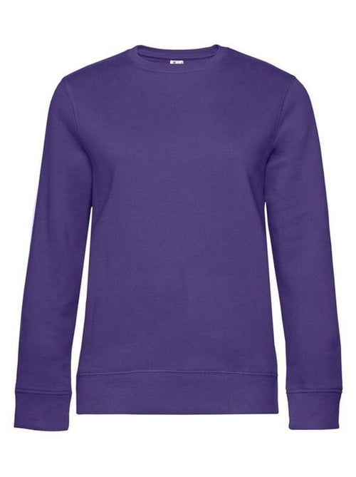 B&C Sweat à col ras-du-cou Queen Womens/Ladies - Kiabi