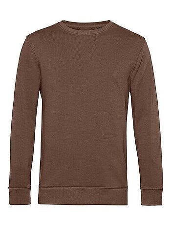 B&C Sweat organique à col ras du cou pour hommes
