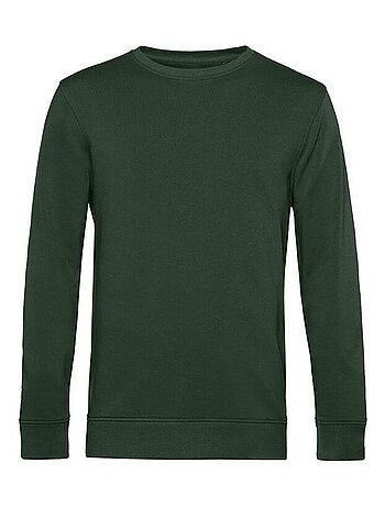 B&C Sweat organique à col ras du cou pour hommes