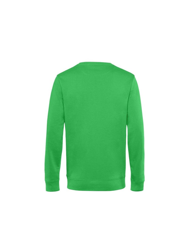 B&C Sweat organique à col ras du cou pour hommes Vert sapin - Kiabi
