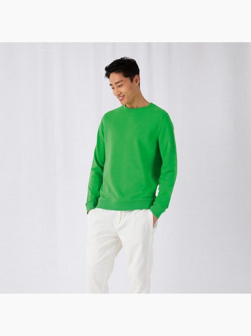 B&C Sweat organique à col ras du cou pour hommes - Kiabi