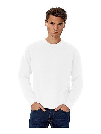 B&C Sweatshirt à manches longues pour hommes