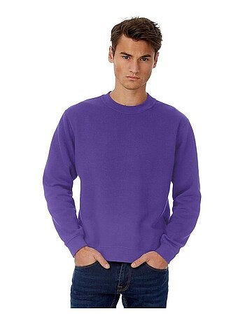 B&C Sweatshirt à manches longues pour hommes