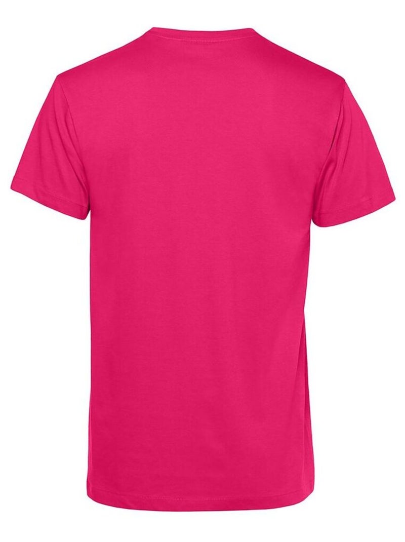 B&C T-shirt biologique E150 pour hommes Magenta - Kiabi