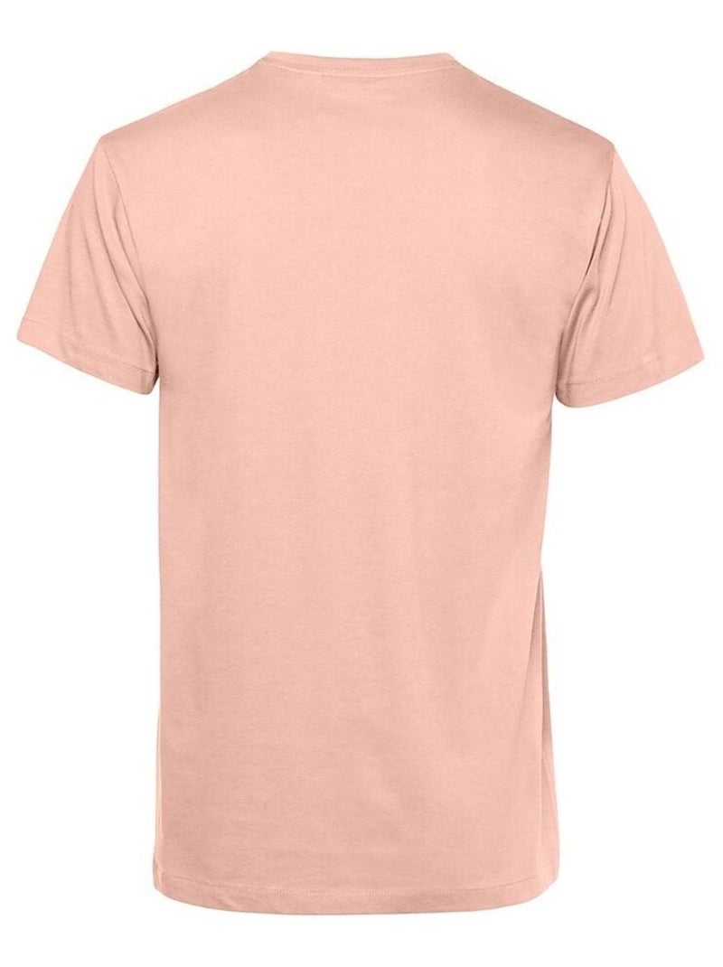 B&C T-shirt biologique E150 pour hommes Rose - Kiabi