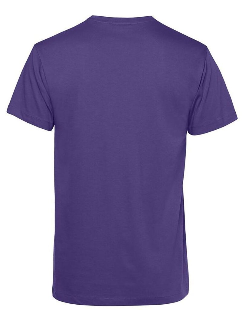 B&C T-shirt biologique E150 pour hommes Violet - Kiabi