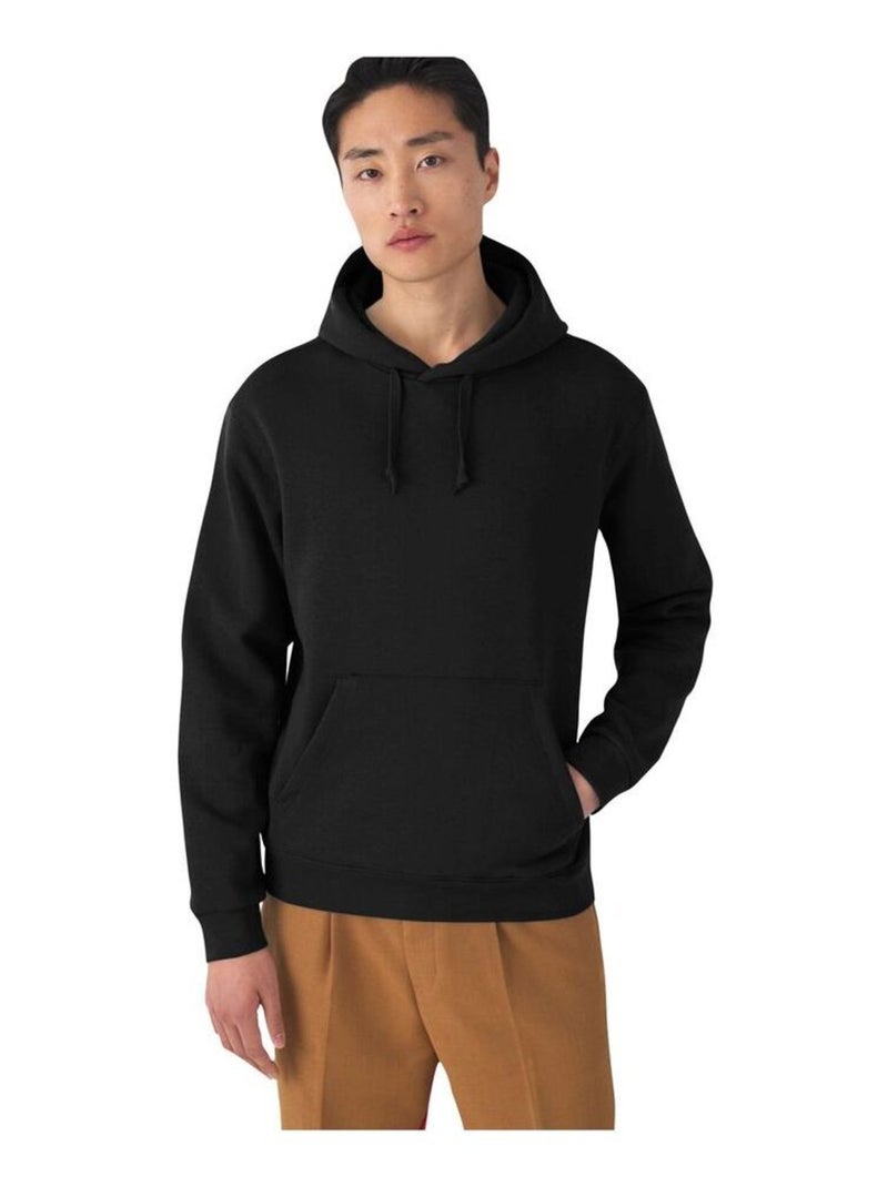 B&C Unisexe Adultes Sweatshirt à capuche/Haut de forme Noir - Kiabi