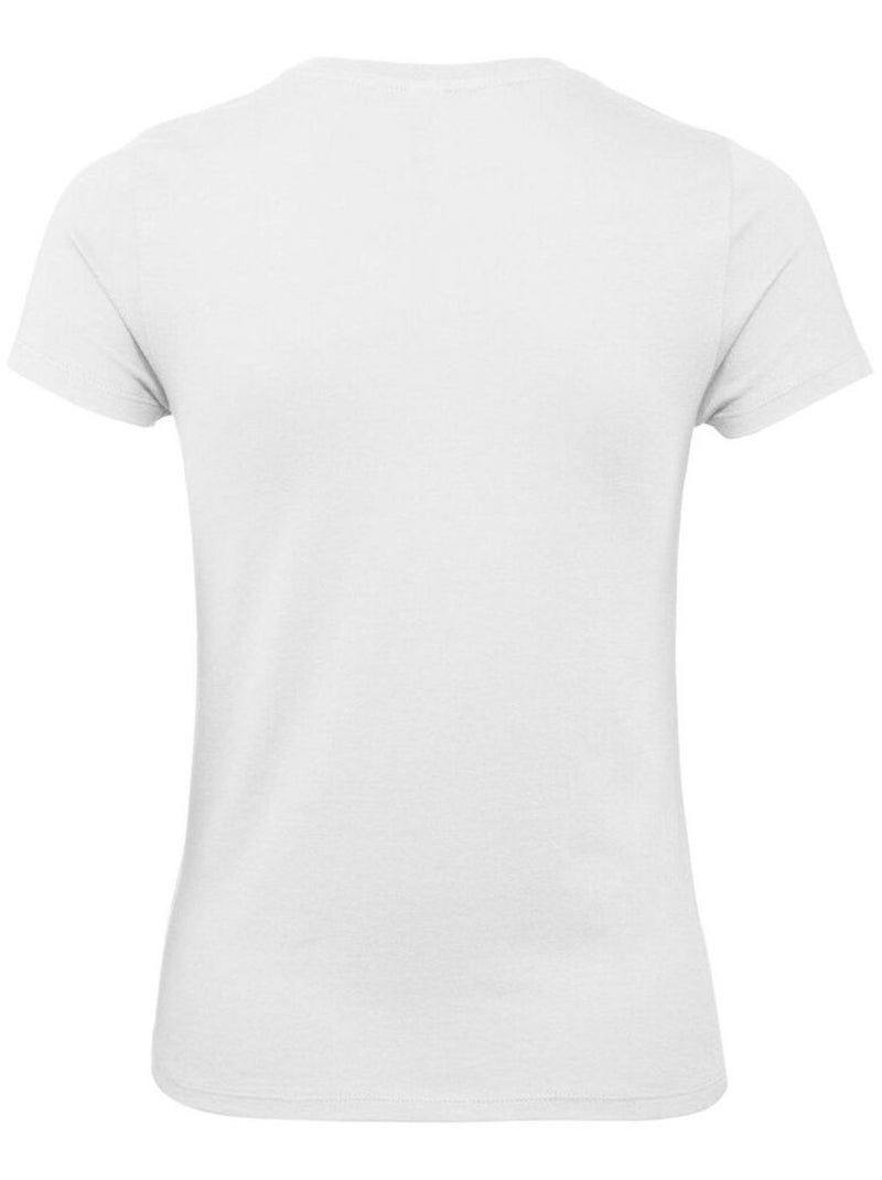 B&C Womens/Ladies #E150 Tee-shirt Blanc - Kiabi
