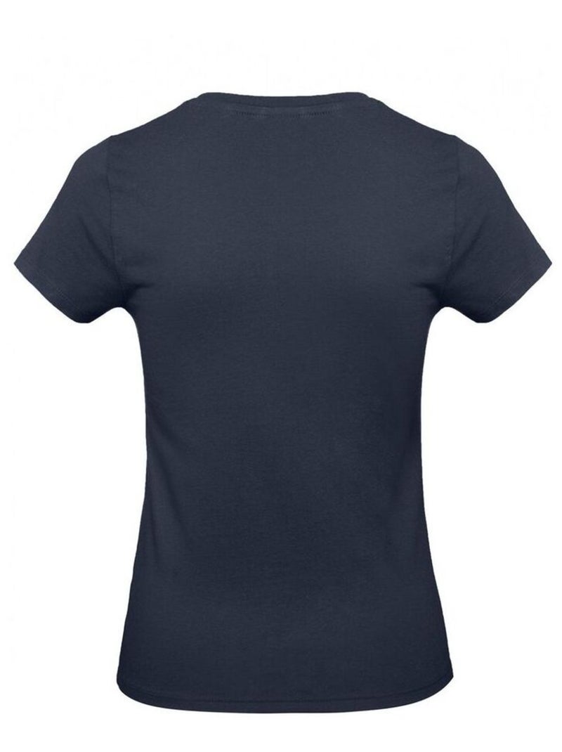 B&C Womens/Ladies #E190 Tee-shirt Bleu marine - Kiabi
