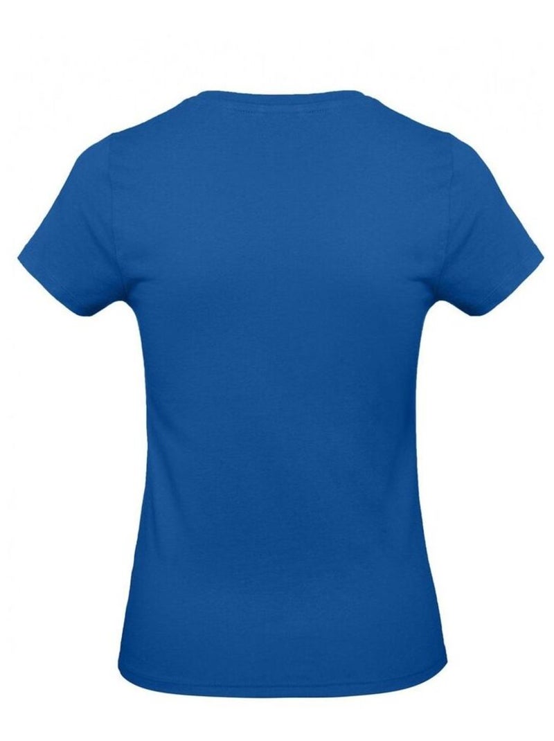 B&C Womens/Ladies #E190 Tee-shirt Bleu roi - Kiabi