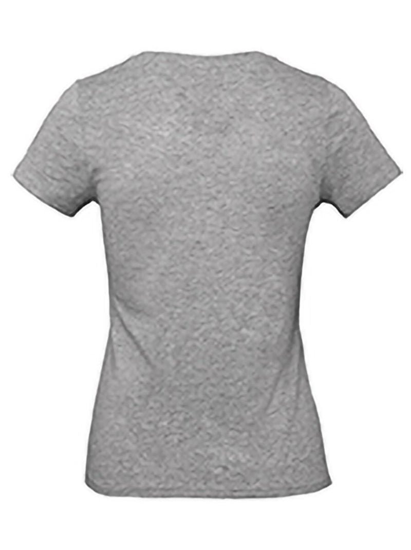 B&C Womens/Ladies #E190 Tee-shirt Gris - Kiabi