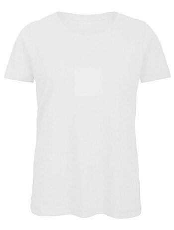 B&C Womens/Ladies Favourite - T-shirt ras du cou en coton biologique
