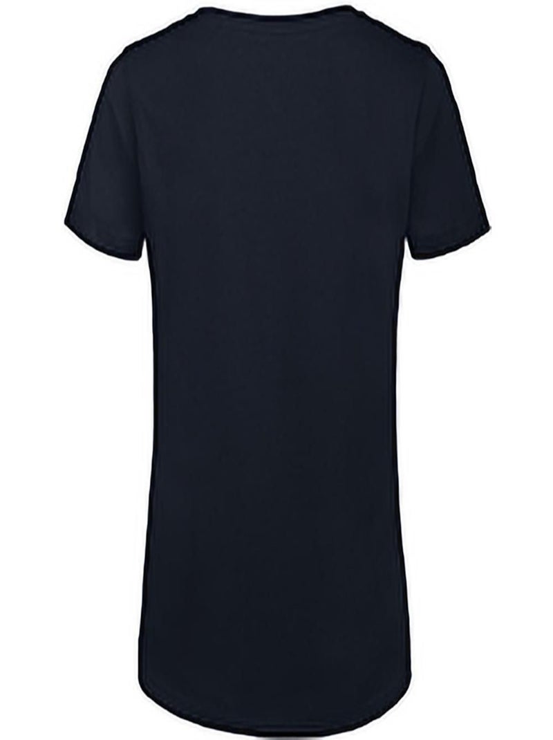 B&C Womens/Ladies Favourite - T-shirt ras du cou en coton biologique Bleu marine - Kiabi