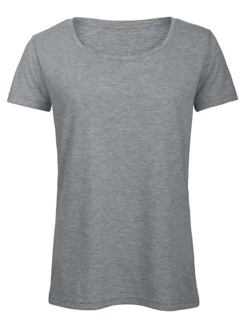 B&C Womens/Ladies Favourite Cotton Triblend T-Shirt - Kiabi