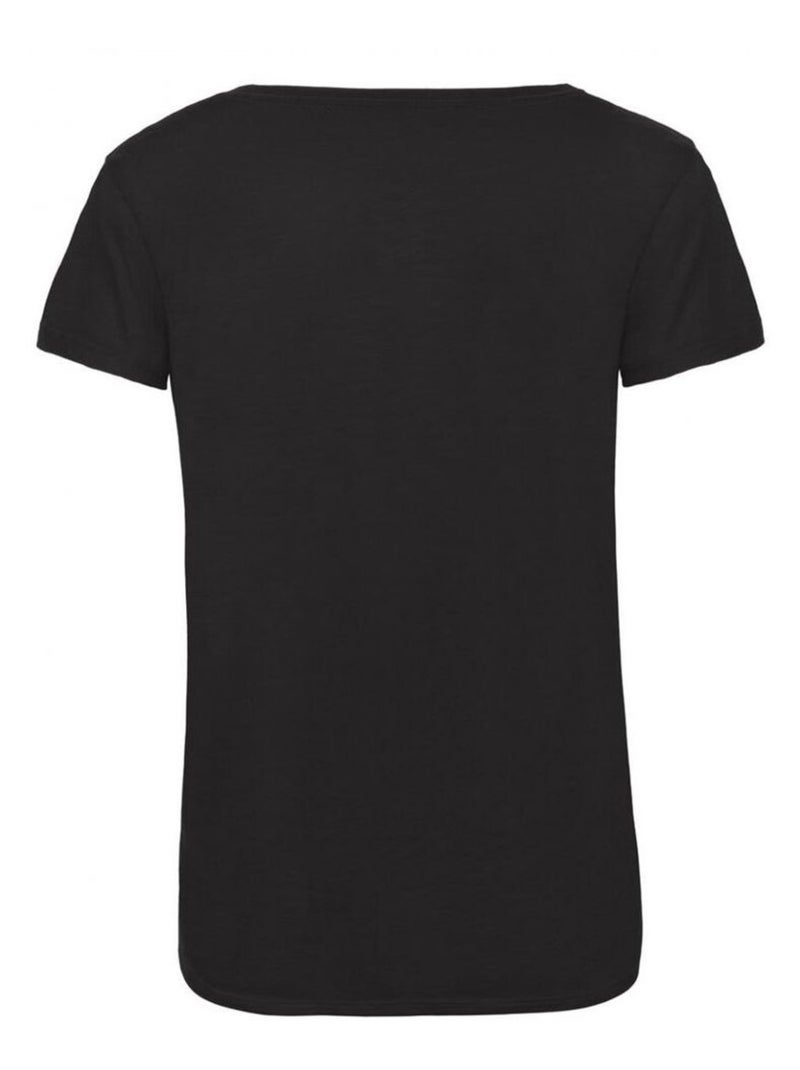 B&C Womens/Ladies Favourite Cotton Triblend T-Shirt Noir - Kiabi