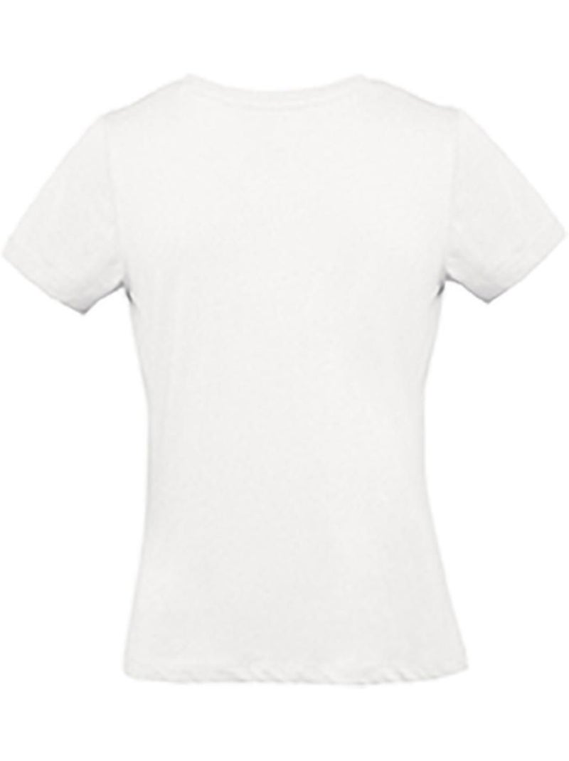 B&C Womens/Ladies Inspire Plus Tee Blanc - Kiabi
