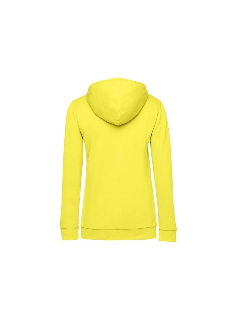 B&C Womens/Ladies Sweat à capuche Jaune citron - Kiabi
