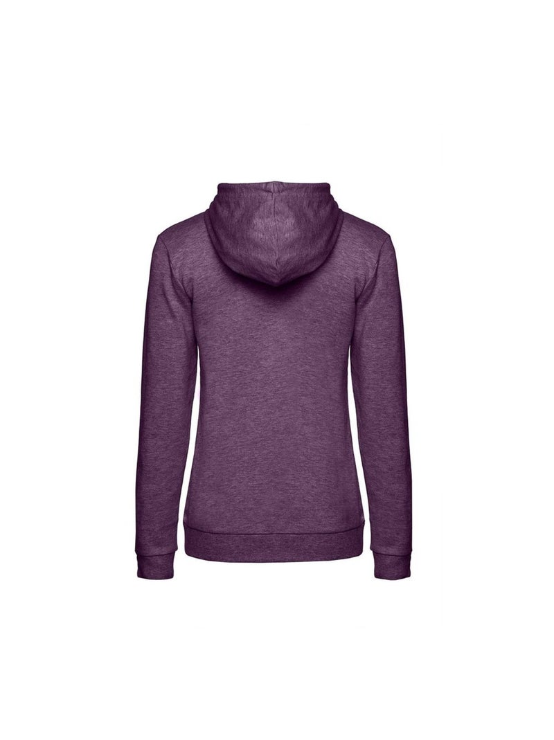 B&C Womens/Ladies Sweat à capuche Violet foncé - Kiabi