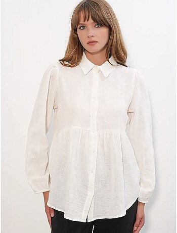 Bdart chemise oversize en coton à manches longues