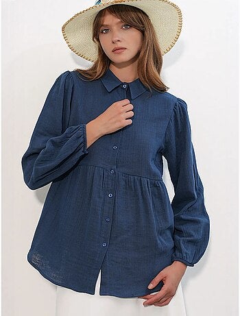 Bdart chemise oversize en coton à manches longues