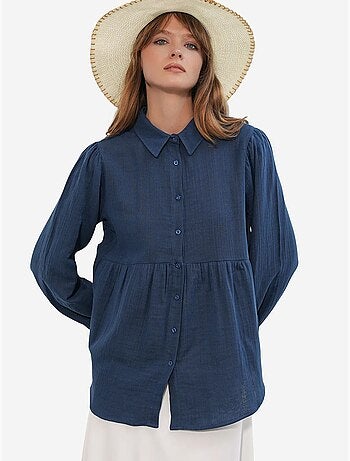 Bdart chemise oversize en coton à manches longues