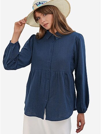 Bdart chemise oversize en coton à manches longues
