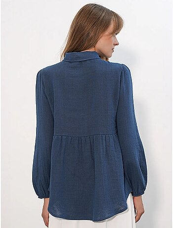 Bdart chemise oversize en coton à manches longues