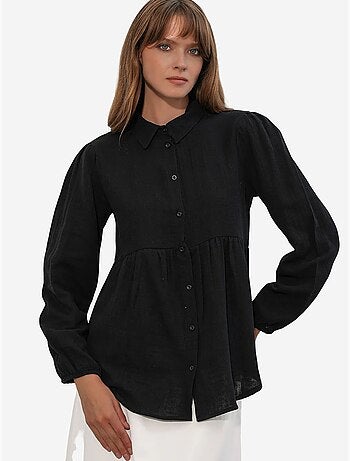 Bdart chemise oversize en coton à manches longues