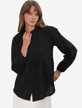 Bdart chemise oversize en coton à manches longues
