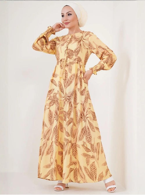 Bdart robe longue en crêpe de viscose à fleurs - Kiabi Bdart robe longue en crêpe de viscose à fleurs - Kiabi