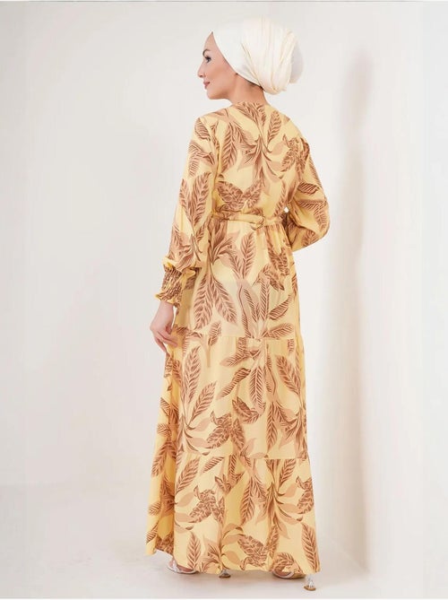 Bdart robe longue en crêpe de viscose à fleurs - Kiabi Bdart robe longue en crêpe de viscose à fleurs - Kiabi