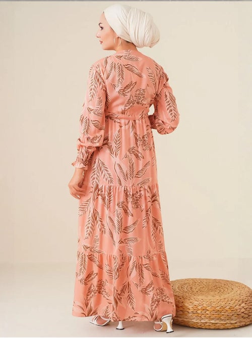 Bdart robe longue en crêpe de viscose à fleurs - Kiabi Bdart robe longue en crêpe de viscose à fleurs - Kiabi