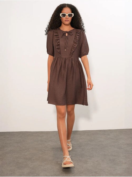 Bdart robe smock mini trapèze femme - Kiabi Bdart robe smock mini trapèze femme - Kiabi