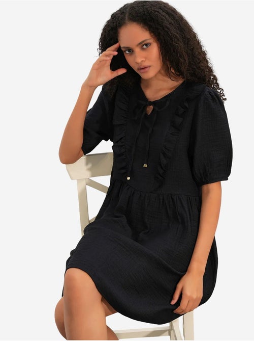 Bdart robe smock mini trapèze femme - Kiabi Bdart robe smock mini trapèze femme - Kiabi