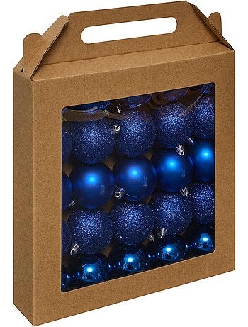 Lot de 25 boules de noël jokli delice en plastique d. 60 mm