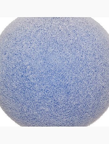 Bdn plast floq bleu 80mm