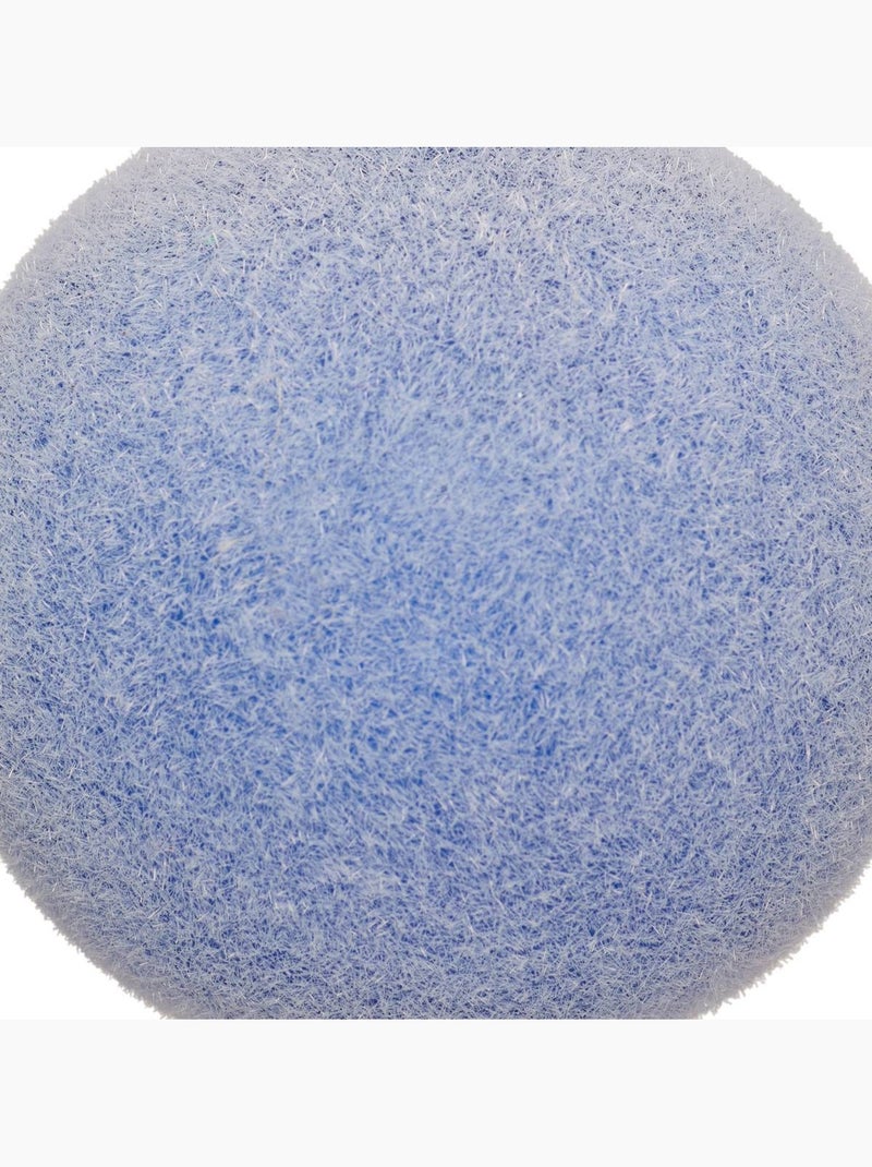 Bdn plast floq bleu 80mm Bleu clair - Kiabi