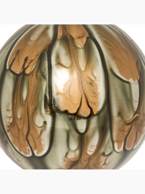 Bdn verre 80mm marbre marron - Kiabi