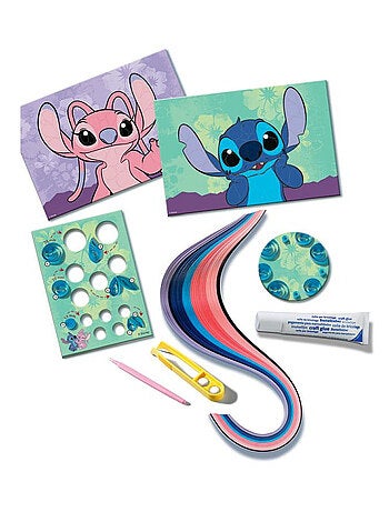 Be creative quilling stitch, 2 réalisations tableaux, papier coloré, dès 7 ans, 23750, ravensburger