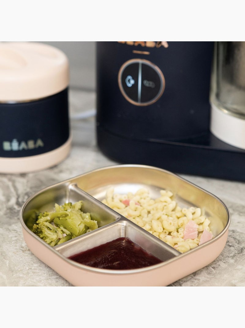 Béaba - assiette compartimentée Rose - Kiabi