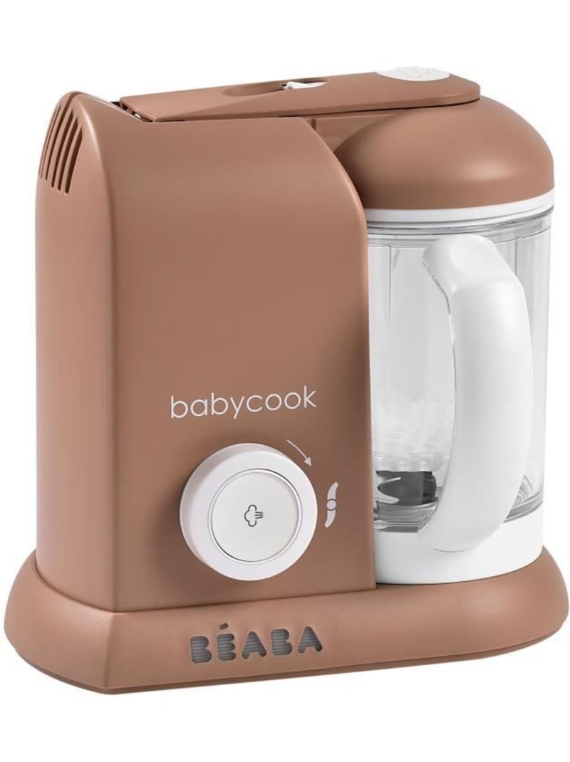 Béaba - babycook solo - robot bébé 4 en 1 mixeur-cuiseur - cuisson vapeur - pralin Marron - Kiabi