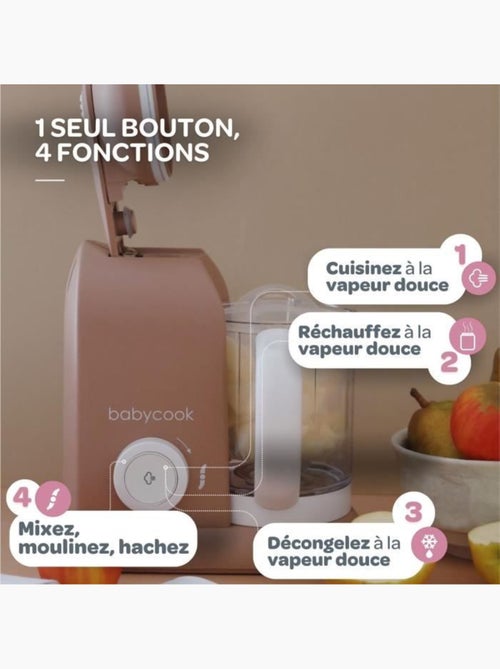 Béaba - babycook solo - robot bébé 4 en 1 mixeur-cuiseur - cuisson vapeur - pralin - Kiabi